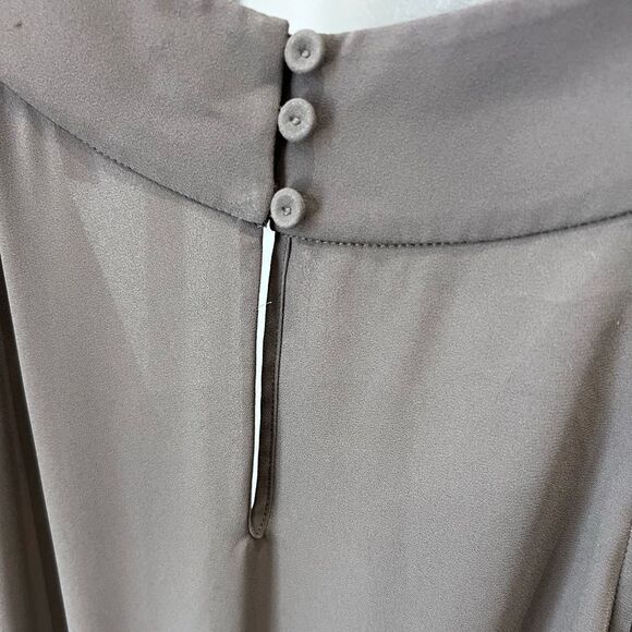 BCBGMAXAZRIA Thalia Romper Spanish Moss (Green) Size Medium - Picture 5 of 16